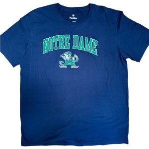 University of Notre Dame Fanatics Tee Shirt, Size XL